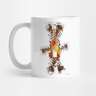 Abstract horror Mug